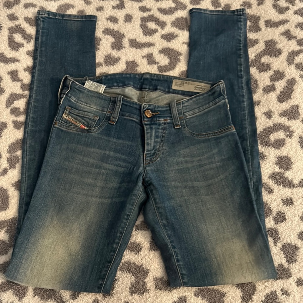 Diesel jeans low rise skinny jeans